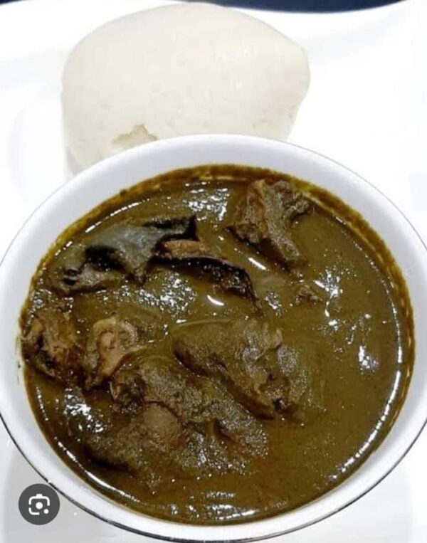 black soup