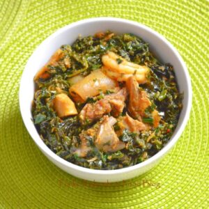 black soup