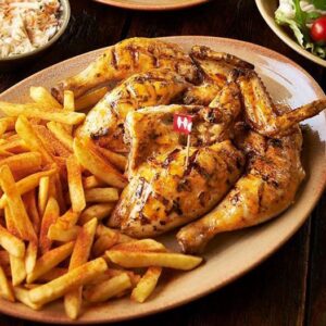 chicken and chips