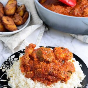 rice with melusa fish