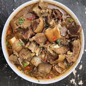 goat meat pepper soup