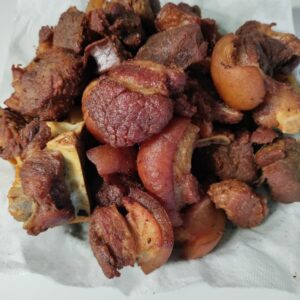 Salted Fried Goatment